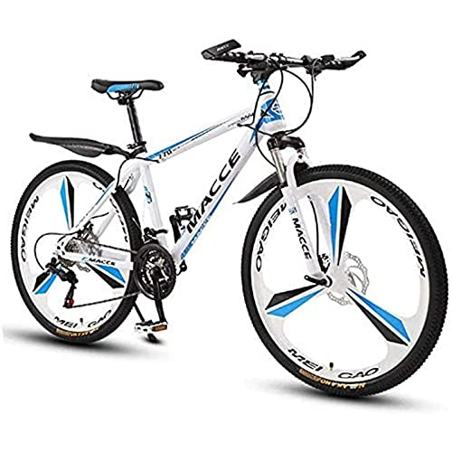 Mountain Bike : WXXMZY Biciclette, Mountain Bike, Biciclette A 21 / 24 / 27 velocità da 24 Pollici / 26 Pollici, Biciclette A velocità Variabile per Studenti E Studentesse, Ruota Integrata A 3 Pale