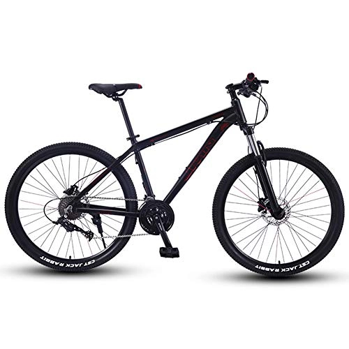 Mountain Bike : Xue 27.5 Pollici Mountain Bike, Telaio in Lega, Cerchi, e sospensioni, 27 / 30 / 33 di velocit con Unisex, Rosso, 30speed