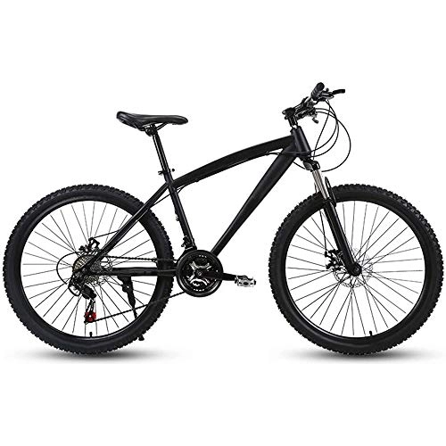 Mountain Bike : YDBET Mens Mountain Bike, City Bike 27 velocità della Bicicletta della Strada off Road Doppio Freno a Disco d'urto Biciclette ad Assorbimento per Uomini e Donne, A, 26 inch
