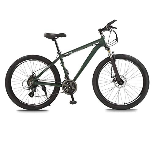 Mountain Bike : Yfkjh Mountain Bike Uomo e Donna Mountain Bike Leggero Gioventù Racing 24Speed