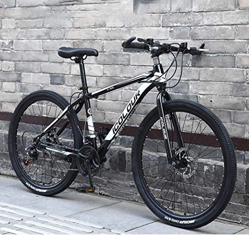 Mountain Bike : YISUNF. Sport all'Aria Aperta 26" Mountain Bike for Adulti, Leggero Telaio in Alluminio, Freni a Disco Anteriore e Posteriore, Twist Shifters Attraverso 21 Costi (Color : D, Size : 24Speed)