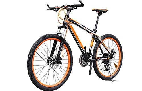 Mountain Bike : Yoli, bicicletta con batteria al litio da 36V, bici da neve elettrica SHIMAN0, mountain bike, da uomo, donna