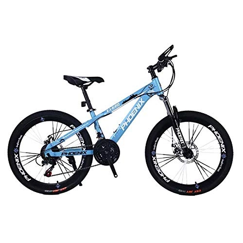 Mountain Bike : YYS Mountain Bike a velocità variabile, Bicicletta da 12-17 Anni e da Studentessa (Color : Blue)