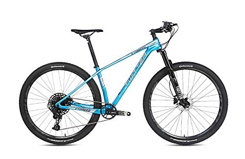 Mountain Bike : YZ-YUAN Mountain Dirt Bike Bici da Strada, Mountain Bike in Carbonio 27, 5 ' / 29' 12 velocità Bici Ultraleggera 11, 5 kg Ingranaggi MTB Doppi Freni a Disco Mountain Bike C 29 Pollici * 17 Pollici