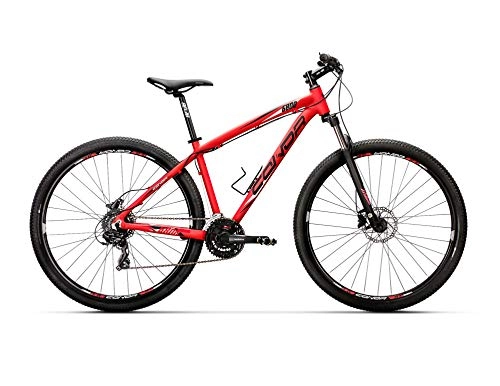Bicicletas de carretera : Conor 6800 24S 29" Bicicleta Ciclismo Unisex Adulto, (Rojo), MD