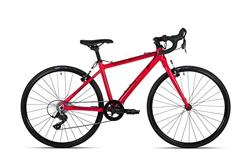 Bicicletas de carretera : Cuda CP24R - Rueda de 24 pulgadas para carreras de carretera, color rojo