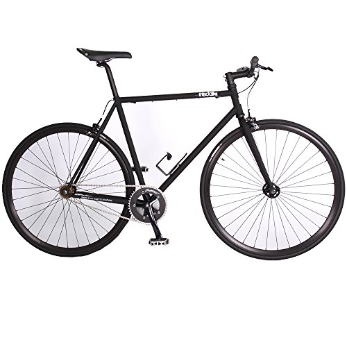 Bicicletas de carretera : Iriedaily iridedaily Single Speed Fixie Bike bicicleta 55 cm black