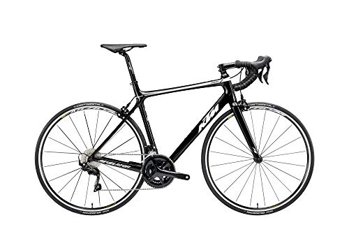 Bicicletas de carretera : KTM Revelator 3300 - Bicicleta de Carreras de 22 velocidades para Hombre, Modelo 2019, 28 Pulgadas, Color Negro, 52 cm