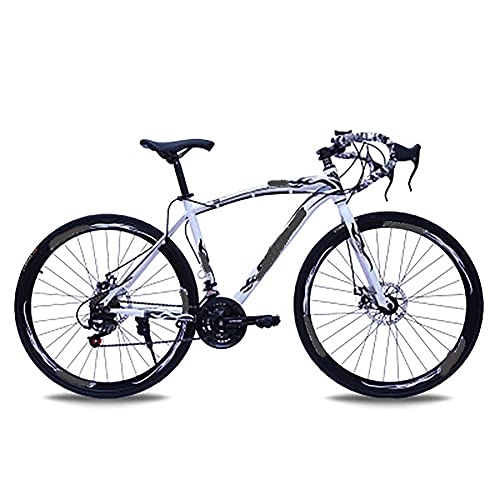 Bicicletas de carretera : WXXMZY Bicicleta De Carretera 700c Que Compite con Bicicleta Bicicleta De Cercanías De Ciudad De Aleación De Aluminio De 21 Velocidades (Color : G)