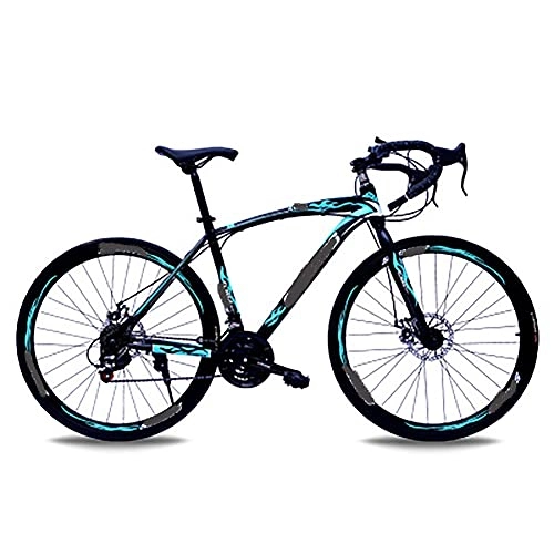 Bicicletas de carretera : WXXMZY Bicicleta De Carretera 700c Que Compite con Bicicleta Bicicleta De Cercanías De Ciudad De Aleación De Aluminio De 21 Velocidades (Color : H)