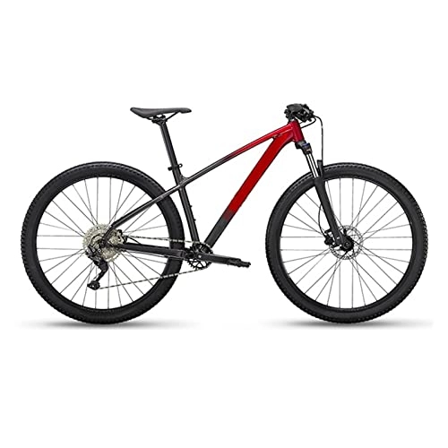 Bicicletas de montaña : Bicicleta de montaña, ruedas de 10 velocidades, 27.5 pulgadas, choque frontal bloqueable, frenos de disco hidráulicos, adecuados for desplazamientos fuera de la carretera. ( Color : Red , Size : XS )