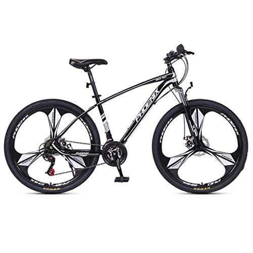 Bicicletas de montaña : Bicicleta Montaña MTB Bicicleta de montaña, de 26 pulgadas rueda del mag, bicicletas de marco de acero al carbono, 24 de velocidad, doble disco de freno y suspensión delantera Bicicleta de Montaña
