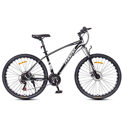 Bicicletas de montaña : Bicicleta Montaña MTB MTB / Bicicletas, Marco de acero al carbono, doble freno de disco delantero y suspensión, y de 26 pulgadas / 27 pulgadas ruedas de radios, 24 de velocidad Bicicleta de Montaña
