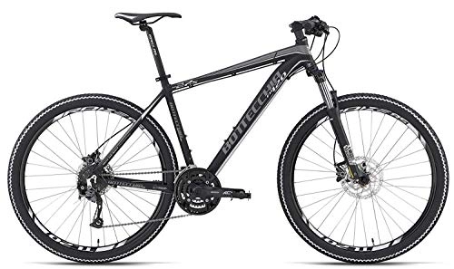 Bicicletas de montaña : Bicicleta MTB 120 Acera Disk 27S 27, 5 pulgadas negro gris mate H44