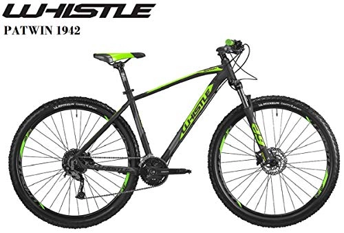 Bicicletas de montaña : ciclos puzone portafotos 1942Gama 2019, Black- Neon Green Matt, 53 CM - L