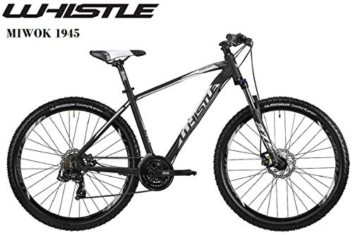 Bicicletas de montaña : ciclos puzone Whistle miwok 1945 Gama 2019 , Black- White Matt, 41 CM - S