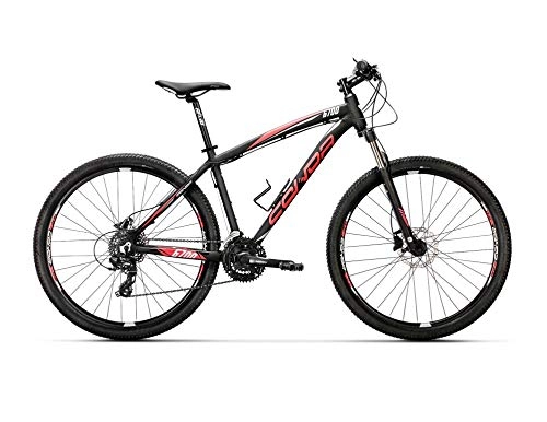 Bicicletas de montaña : Conor 6700 27, 5" Bicicleta Ciclismo, Adultos Unisex, Negro / Rojo (Multicolor)
