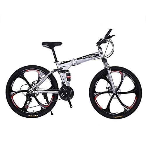 Bicicletas de montaña : Dapang Bicicleta de montaña de 26"- Cuadro de Aluminio de 17" con Frenos de Disco - Seleccin, 8, 24speed