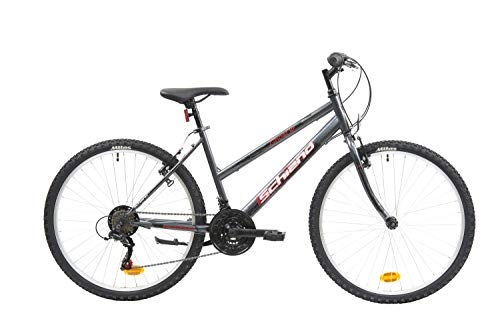 Bicicletas de montaña : F.lli Schiano Ghost Bicicleta Montaña, Women's, Antracita-Rojo, 26''