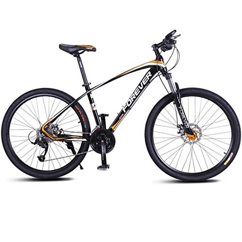 Bicicletas de montaña : GRXXX Bicicleta de montaña Bicicleta Velocidad de aleacin de Aluminio Carreras Fuera de Carretera de 26 Pulgadas Rueda Adulta, Black-26 Inches
