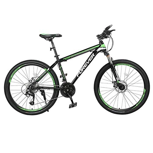 Bicicletas de montaña : GXQZCL-1 Bicicleta de Montaa, BTT, De 26 Pulgadas de Bicicletas de montaña, Bicicletas Marco de Aluminio de aleacin, Doble Disco de Freno y suspensin Delantera MTB Bike (Color : C, Size : 30 Speed)