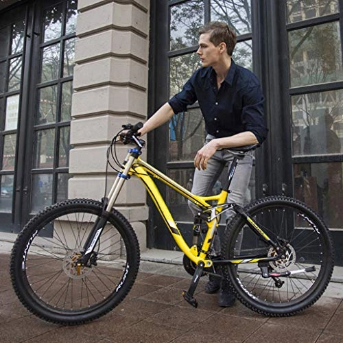 Bicicletas de montaña : JXJ Bicicleta Montaña 26 Pulgadas 24 / 27 Velocidades Marco de Aluminio Bicicleta con Asiento Ajustable, MTB para Hombre, Mujer
