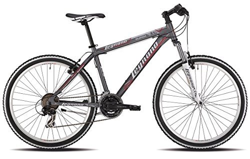 Bicicletas de montaña : Legnano bicicleta 640 valdifassa 26 "Disco 21 V Talla 38 Nera (MTB con amortiguación) / Bicycle 640 valdifassa 26 Disc 21S Size 38 Black (MTB Front Suspension)