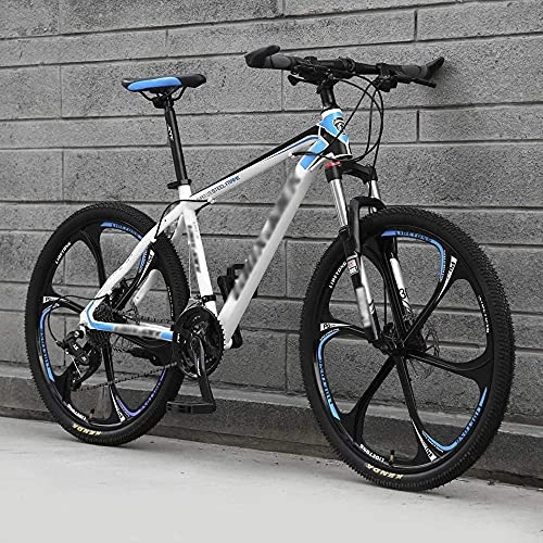 Bicicletas de montaña : MQJ Bicicleta de Montaña, 24 / 26 Pulgadas para Adultos con 21 / 2 / 2 / 27 / 30 Velocidad de Montaña Bicicleta de Montaña Luz de Suspensión Completa M de la Suspensión Frontal Freno de Disco, E ~ 26 Pulgadas, 2
