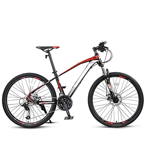 Bicicletas de montaña : ndegdgswg Rueda de bicicleta de montaña para adultos de 26 / 27.5 pulgadas, 27 / 30 velocidades, aleación de aluminio RedOildiscbrake26 pulgadas (155-185 cm) 30 velocidades