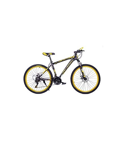 Bicicletas de montaña : Riscko Bicicleta Mountain Bike Safari Amarillo - Negro
