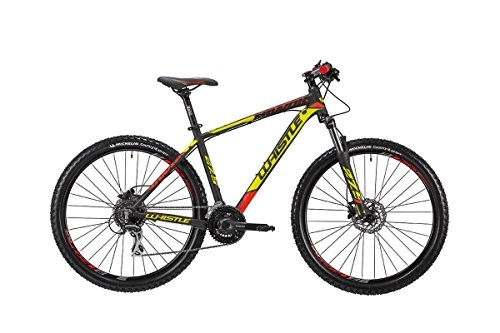 Bicicletas de montaña : Whistle vélo Miwok 1833 27, 5 "8-velocità taille 46 Jaune / rouge 2018 (VTT ammortizzate) / Bike Miwok 1833 27, 5 8-Speed Size 46 Yellow / Red 2018 (VTT Front Suspension)