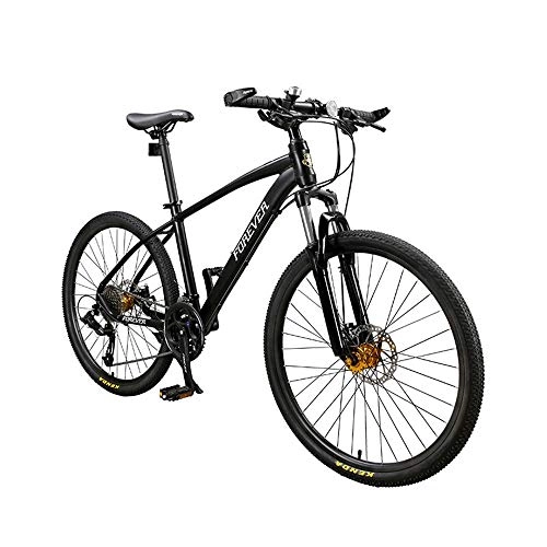 Bicicletas de montaña : XiXia X Bicicleta de montaña Bicicleta Aleacin de Aluminio Hombres y Mujeres Cambio de Bicicleta Amortiguador Horquilla Delantera Doble Freno de Disco 27 Velocidad 26 Pulgadas