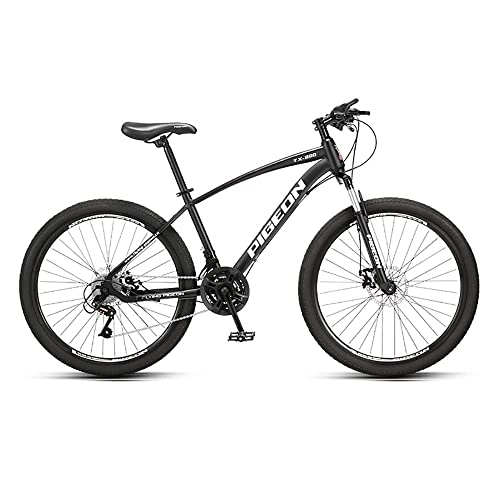 Bicicletas de montaña : Yirunfa Bicicleta de Montaña con Ruedas de Radios de 26 Pulgadas, Frenos de Disco Hidráulicos de 24 Velocidades con Horquilla de Suspensión, para una Altura de 150-195 cm