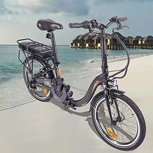 Bicicletas eléctrica : Bici electrica 250W Motor Sin Escobillas E-Bike 7 velocidades Bicicleta eléctrica Inteligente Compañero Fiable para el día a día