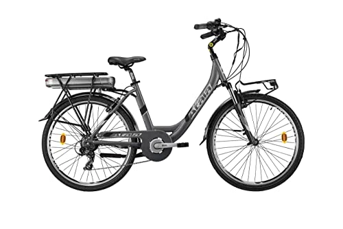 Bicicletas eléctrica : Bicicleta de pedaleo asistida E-bike Atala 2022 E-RUN FS 7.2 518wh color antracita, negro D45