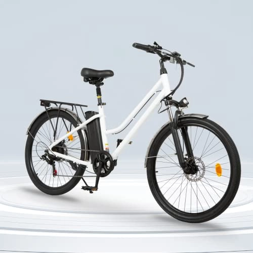Bicicletas eléctrica : Bicicleta Electrica 26“ Bicicleta Eléctrica Adulto, Bici Electrica con Batería 36V 10Ah, Shimano 7 Velocidades, Rango de Crucero 40-60 km, 250W Motor Bicicletas Electricas