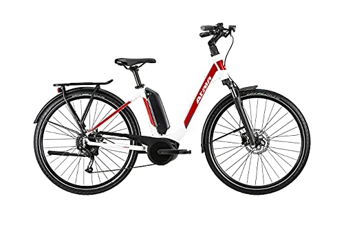 Bicicletas eléctrica : Bicicleta eléctrica Atala B-Easy A6.1 9 V WHT / Red, M 50, motor Bosch 2021