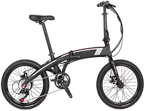 Bicicletas eléctrica : Bicicleta Eléctrica Bicicletas eléctricas plegables portátiles, tinta de 20 pulgadas Torque máximo de bicicleta adulto alrededor de 50 n.m Bicicleta de ciclismo al aire libre Batería de litio Playa Cr
