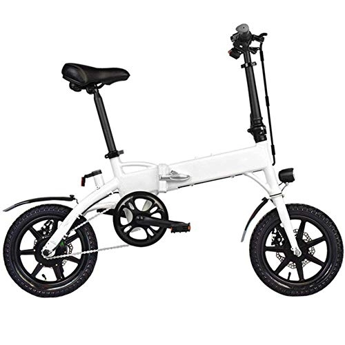 Bicicletas eléctrica : Bicicleta eléctrica de 55 km, Bicicleta eléctrica Plegable portátil para Adultos, Triciclo Resistente al Desgaste, Scooter de Ocio