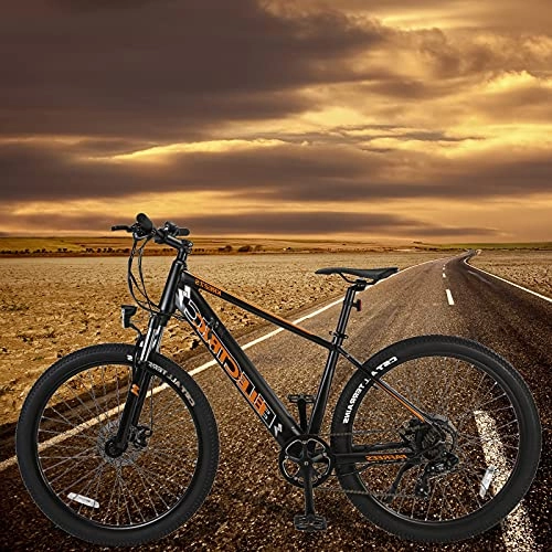 Bicicletas eléctrica : Bicicleta Eléctrica de Montaña Batería Extraíble de 36V 10Ah Bicicleta Eléctrica E-MTB 27, 5" Bicicleta eléctrica Inteligente Engranaje De 7 Velocidad De Shimano Compañero Fiable para el día a día