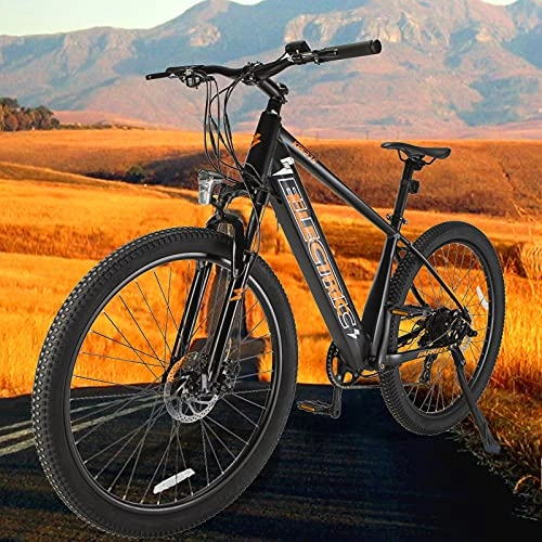 Bicicletas eléctrica : Bicicleta Eléctrica de Montaña Bicicleta Eléctrica E-MTB 27, 5" 250 W Motor E-Bike MTB Pedal Assist Urbana Trekking