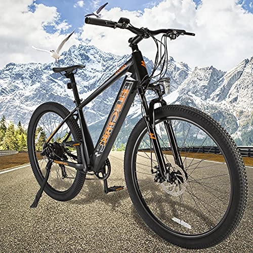 Bicicletas eléctrica : Bicicleta Eléctrica de Montaña Mountain Bike de 27, 5 Pulgadas Batería Extraíble de 36V 10Ah Bicicleta eléctrica Inteligente Urbana Trekking