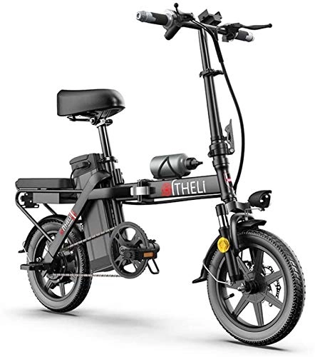Bicicletas eléctrica : Bicicleta eléctrica de nieve, Bicicleta eléctrica Folleta para adultos Ciclismo, Bicicleta de aleación de aluminio 350W con 3 modos de equitación, para deportes Viajes de ciclismo al aire libre, Luz L