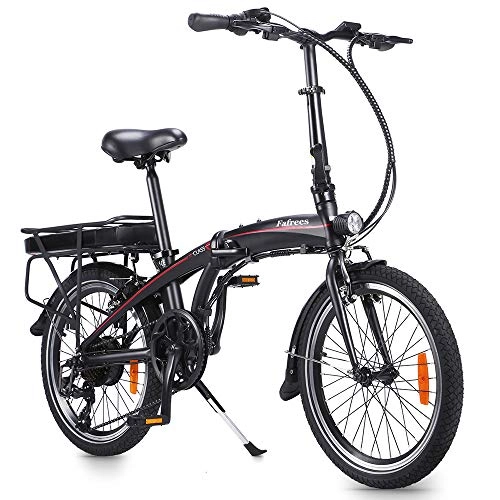 Bicicletas eléctrica : Bicicleta Eléctrica Plegable de 20 Pulgadas con Pedales, Bicicleta Eléctrica 250W 36V 10AH / 7.5AH Velocidad máxima 25 km / h Bicicleta Ideal para Mujeres y Ancianos (Carga Rapida & Entrega Rápida)