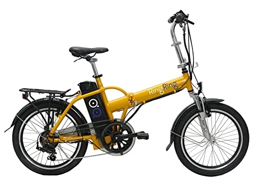 Bicicletas eléctrica : Bicicleta eléctrica Plegable Partner (Verde)