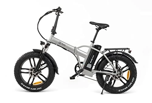 Bicicletas eléctrica : Bicicleta eléctrica, Youin Texas, Ruedas Fat 20", Plegable, Cambio Shimano, autonomía hasta 45 kilómetros