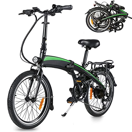 Bicicletas eléctrica : Bicicletas electricas Plegables Marco Plegable Motor Potente de 250W 250W Commuter E-Bike Autonomía de 35km-40km