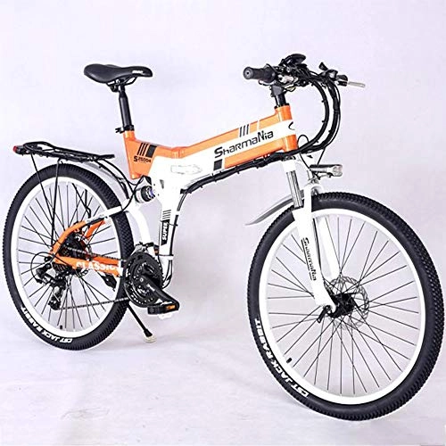 Bicicletas eléctrica : CBA BING Bicicleta de montaña eléctrica, Bicicleta de montaña eléctrica de 26 '' con batería de Iones de Litio extraíble de Gran Capacidad (48V 350W), Tres Modos de Trabajo