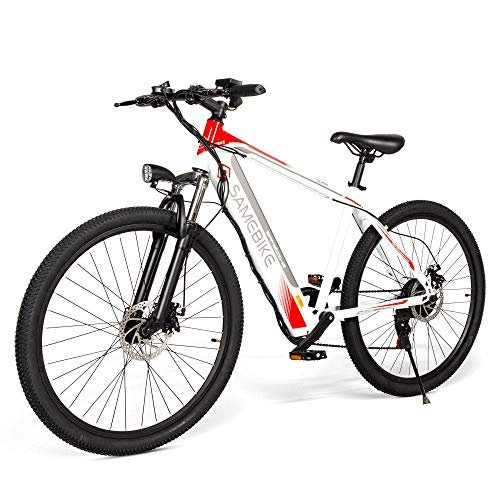Bicicletas eléctrica : Coolautoparts Bicicleta Eléctrica 250W 26 Pulgadas para Hombres Mujeres / Bicicleta de Montaña / e-Bike 36V 8AH Batería de Litio Shimano 7 Velocidades Frenos de Disco 3 Modos [EU Stock]