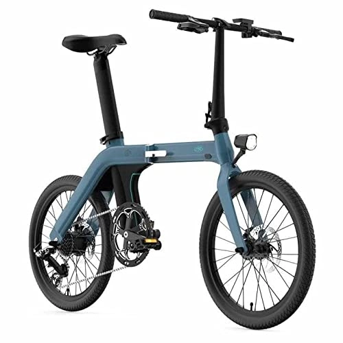 Bicicletas eléctrica : D11 BICICLETA DEPORTIVA PLEGABLE ELÉCTRICA CON FRENOS DE DISCO, PANTALLA LCD Y NEUMÁTICOS DE 20